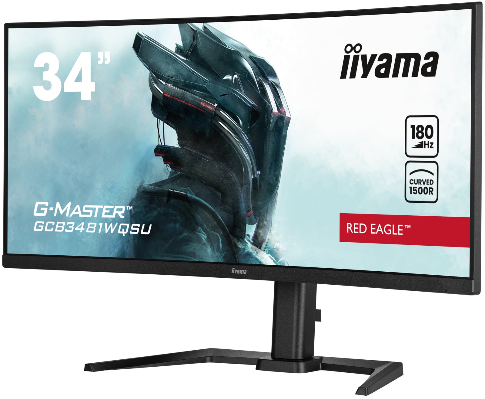 iiyama G-Master GCB3481WQSU-B1 34" 180Hz 0.3ms UWQHD Desktop Monitor Desktop Monitor iiyama