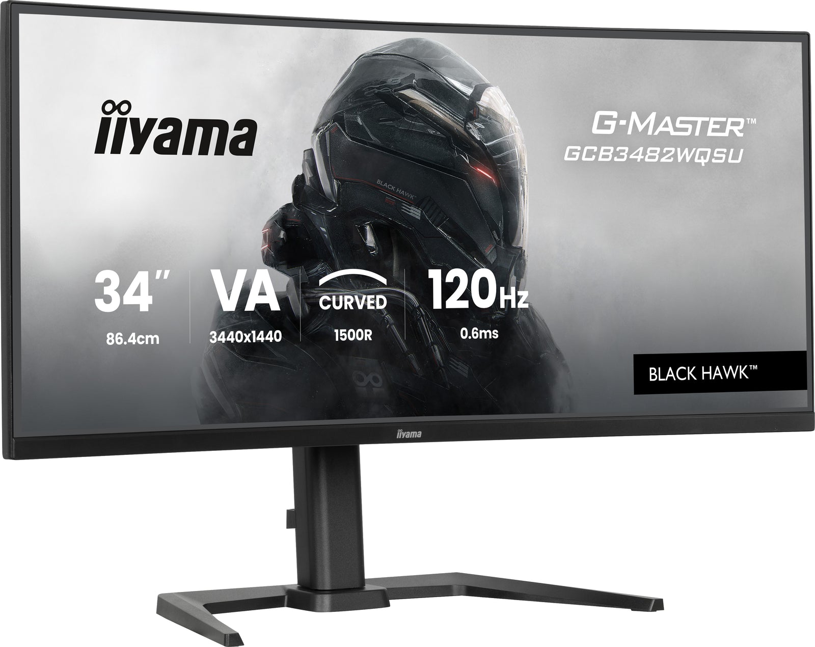 iiyama G-Master GCB3482WQSU-B1 34" 120Hz 0.6ms UWQHD Gaming Monitor Gaming Monitor iiyama