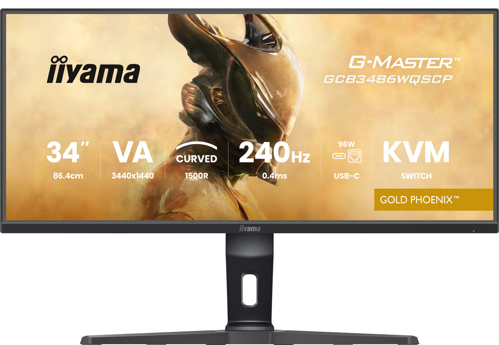 iiyama G-Master GCB3486WQSCP-B1 34" 240Hz UWQHD Gaming Monitor Gaming Monitor iiyama