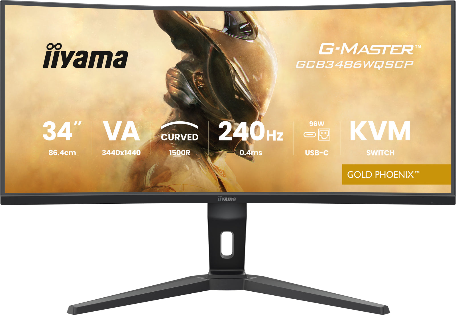 iiyama G-Master GCB3486WQSCP-B1 34" 240Hz UWQHD Gaming Monitor Gaming Monitor iiyama