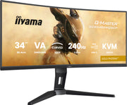 iiyama G-Master GCB3486WQSCP-B1 34" 240Hz UWQHD Gaming Monitor Gaming Monitor iiyama