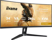 iiyama G-Master GCB3486WQSCP-B1 34" 240Hz UWQHD Gaming Monitor Gaming Monitor iiyama
