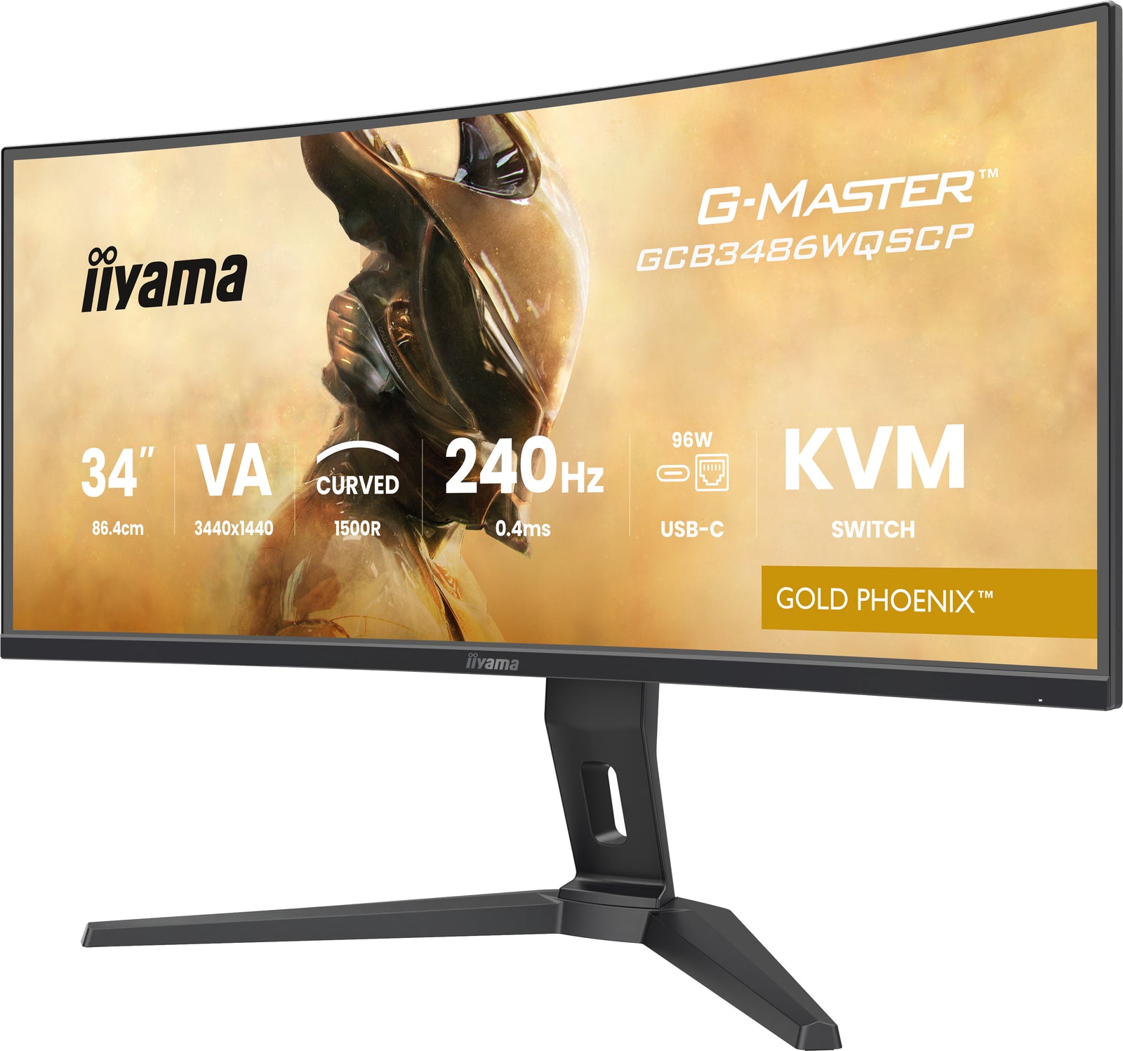 iiyama G-Master GCB3486WQSCP-B1 34" 240Hz UWQHD Gaming Monitor Gaming Monitor iiyama