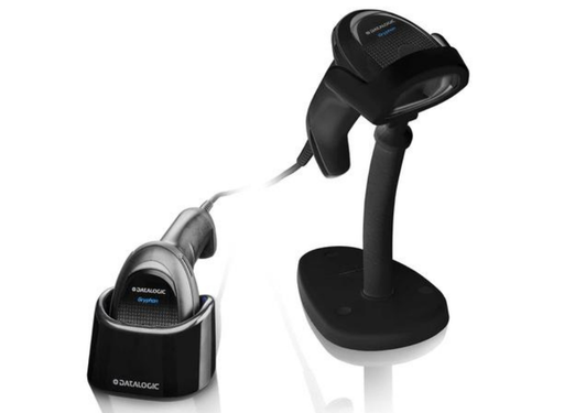 Datalogic Gryphon GD4520-BKK1-HD-DRA Handheld Barcode Scanner Kit - Cable Connectivity