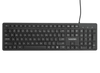 eSTUFF G220 Wired USB Keyboard – Full-Size Low-Profile, US/International Layout | GLB211202