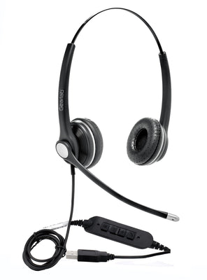 eSTUFF G4040 USBType-A Wired Office Headset | GLB240400 Headset eSTUFF