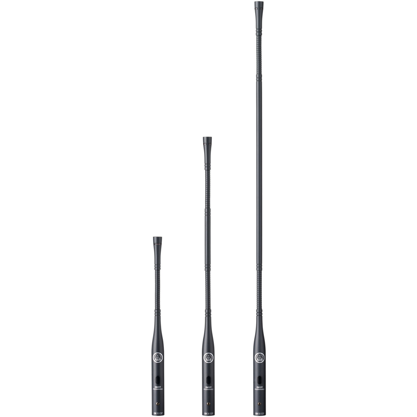 AKG GN30 ESP 30cm (12in) High-performance Modular Gooseneck Module - Dam Series | 2765H00460 Microphone Accessory AKG