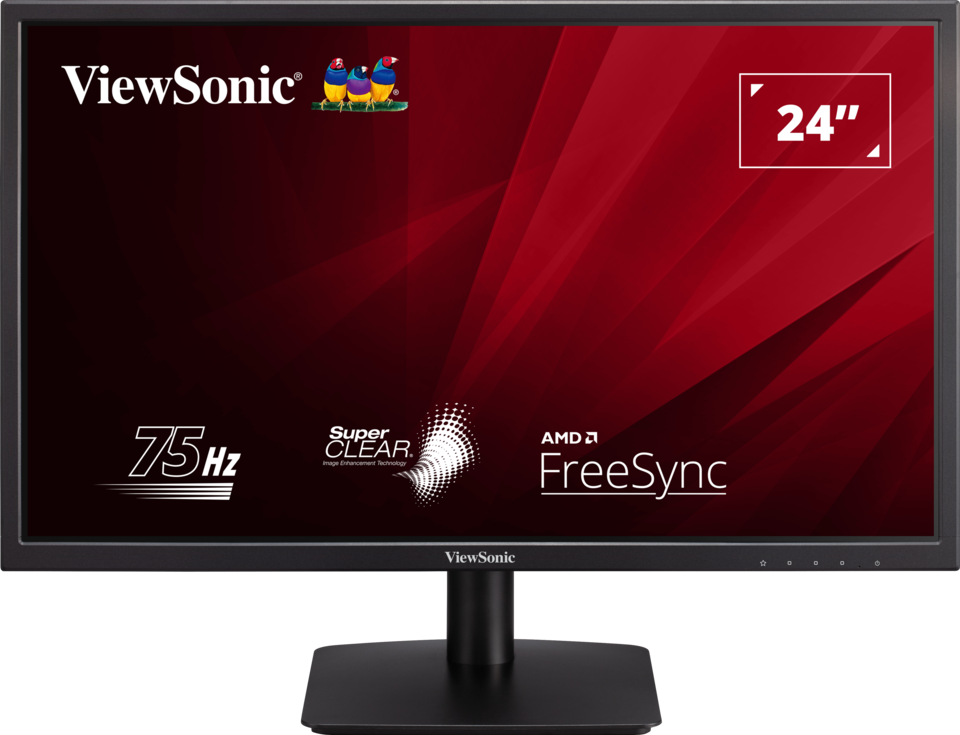 ViewSonic VA2405-H 24” 75Hz 1080p Monitor With HDMI And VGA Input Desktop Monitor ViewSonic
