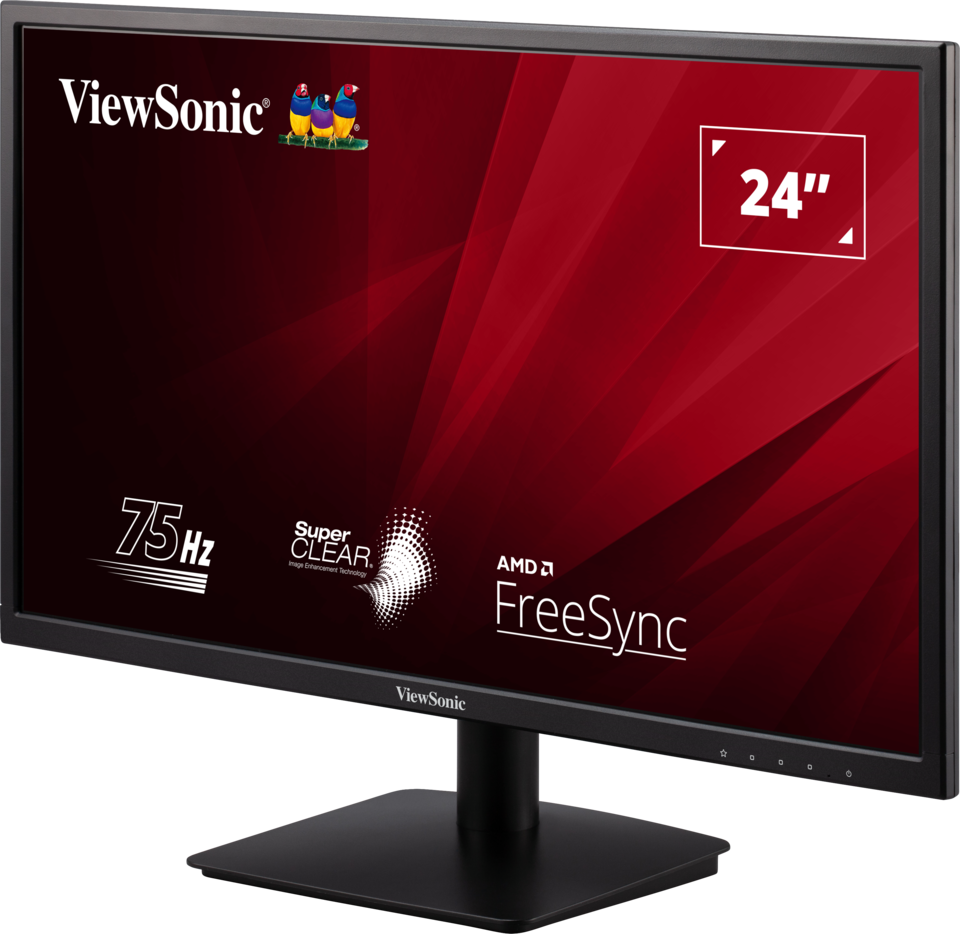 ViewSonic VA2405-H 24” 75Hz 1080p Monitor With HDMI And VGA Input Desktop Monitor ViewSonic