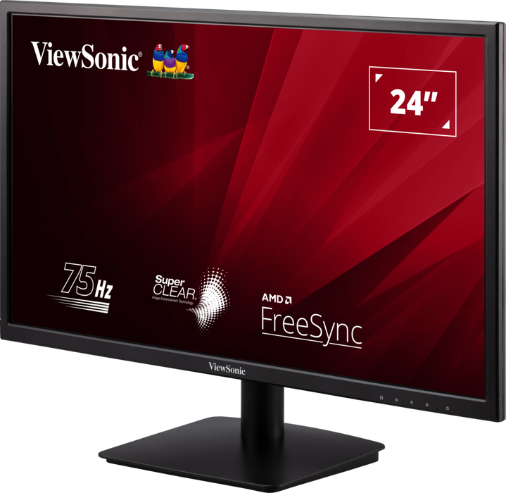 ViewSonic VA2405-H 24” 75Hz 1080p Monitor With HDMI And VGA Input Desktop Monitor ViewSonic