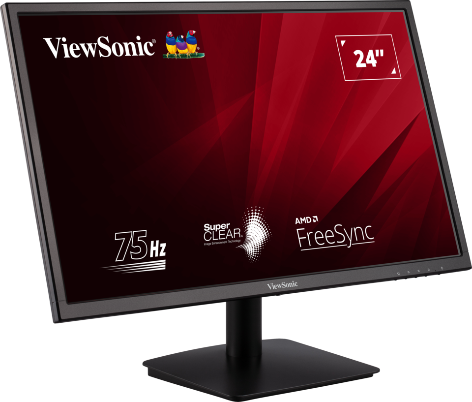 ViewSonic VA2405-H 24” 75Hz 1080p Monitor With HDMI And VGA Input Desktop Monitor ViewSonic
