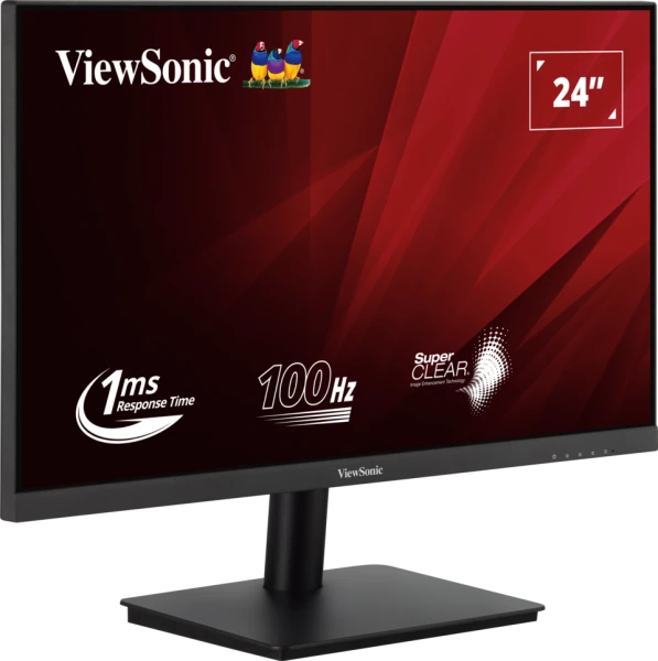 Viewsonic VA2406-H 24” Full HD 100 Hz Monitor with Fast 1ms Response Time Desktop Monitor ViewSonic