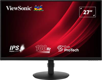 ViewSonic VA2708-HDJ 27” IPS Full HD 100Hz Ergonomic Monitor Desktop Monitor ViewSonic