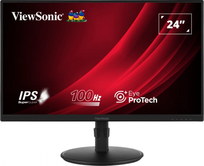 Viewsonic VG2408A 24” IPS Full HD Ergonomic Monitor with USB Hub ViewSonic Computer Monitors ViewSonic