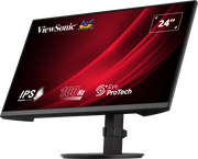 ViewSonic VA2408-HDJ 24” IPS Full HD 100Hz Ergonomic Monitor with Fast 1ms Response Time Desktop Monitor ViewSonic