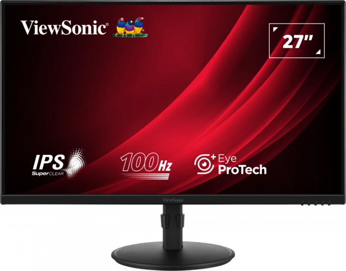 ViewSonic VG2708A 27" IPS Full HD 100Hz Ergonomic Monitor Desktop Monitor ViewSonic