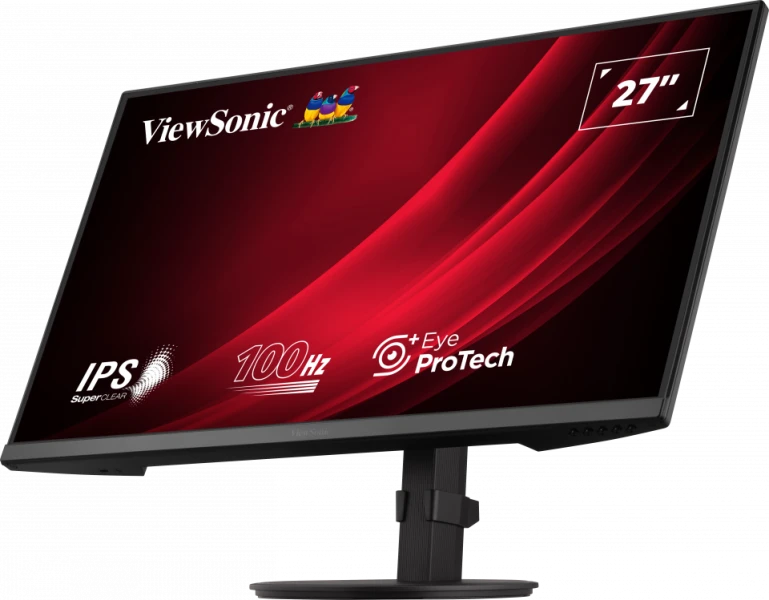 ViewSonic VG2708A-MHD 27" IPS Full HD 100Hz Ergonomic Monitor Desktop Monitor ViewSonic
