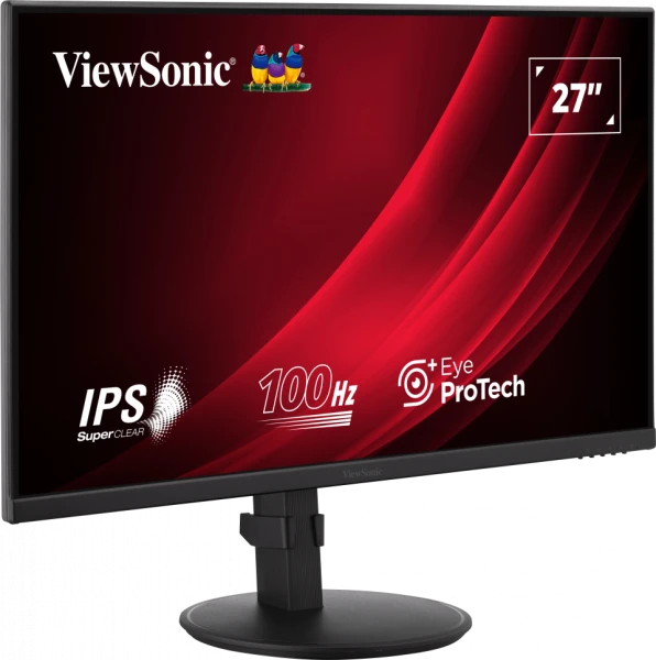 ViewSonic VG2708A-MHD 27" IPS Full HD 100Hz Ergonomic Monitor Desktop Monitor ViewSonic