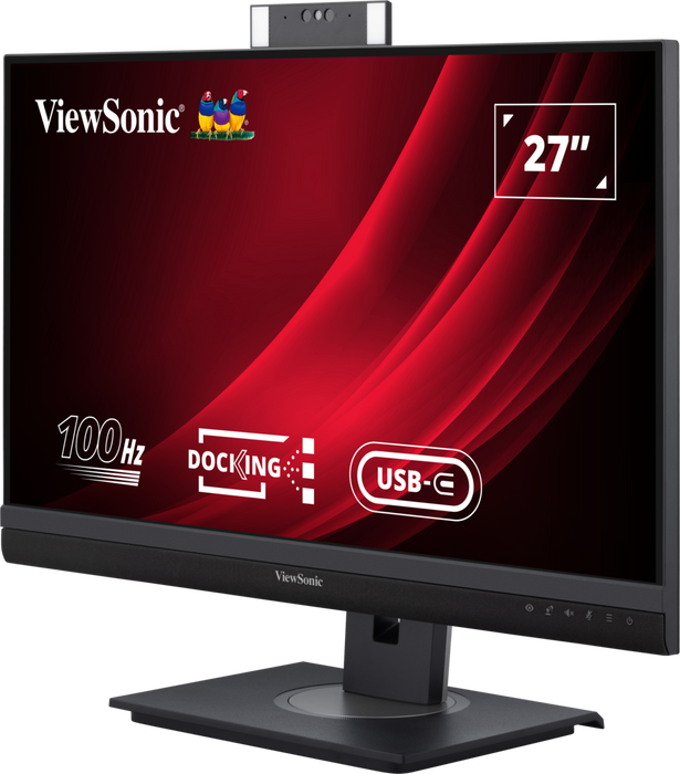 ViewSonic VG2757V-2K 27" 100Hz QHD Video Conferencing Docking Monitor Desktop Monitor ViewSonic