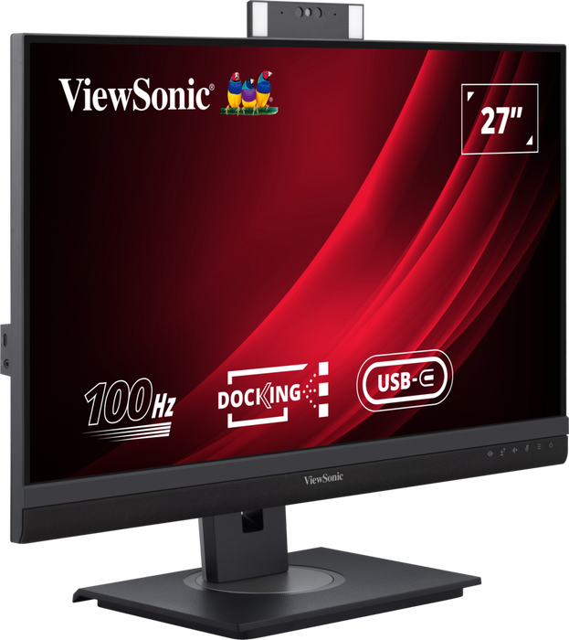 ViewSonic VG2757V-2K 27" 100Hz QHD Video Conferencing Docking Monitor Desktop Monitor ViewSonic