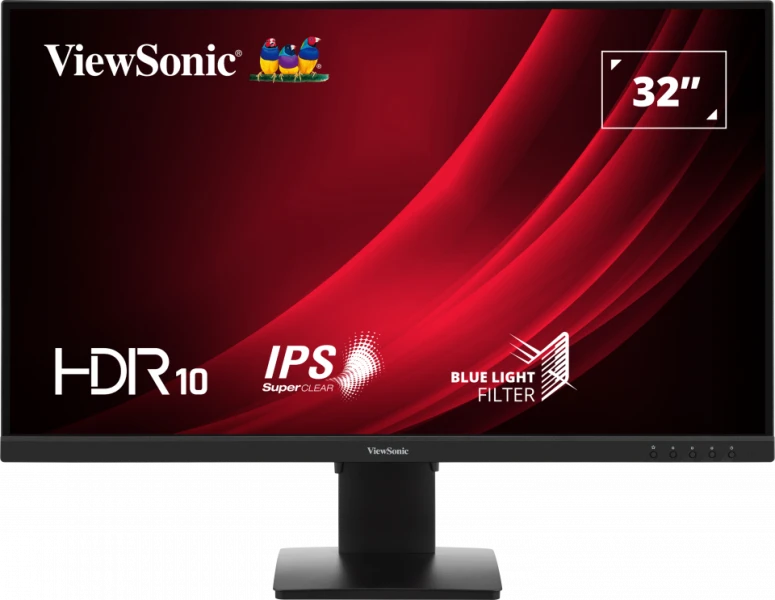 ViewSonic 32" 4K Ultra HD Monitor with Built-in Speakers | VG3209-4K Desktop Monitor ViewSonic