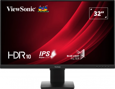 ViewSonic 32" 4K Ultra HD Monitor with Built-in Speakers | VG3209-4K Desktop Monitor ViewSonic