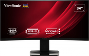 ViewSonic VG3419C 34" UWQHD Curved Docking Monitor Desktop Monitor ViewSonic