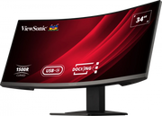 ViewSonic VG3419C 34" UWQHD Curved Docking Monitor Desktop Monitor ViewSonic