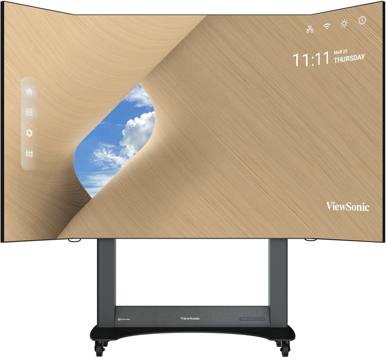 ViewSonic LDS138-151 Foldable 138” All-in-One LED Display All-In-One Display ViewSonic
