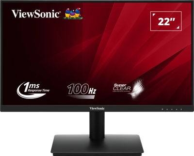 ViewSonic VA220-H 22” 100Hz Full HD Monitor with Fast 1ms Response Time Desktop Monitor ViewSonic