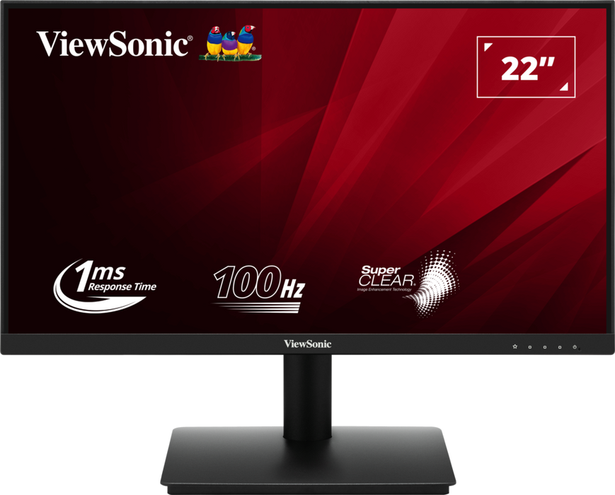 ViewSonic VA220-H 22” 100Hz Full HD Monitor with Fast 1ms Response Time Desktop Monitor ViewSonic