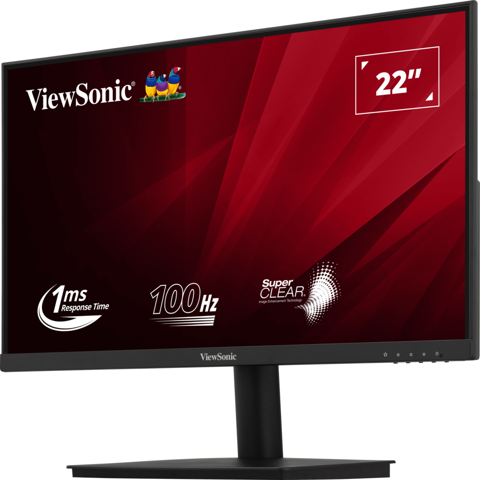 ViewSonic VA220-H 22” 100Hz Full HD Monitor with Fast 1ms Response Time Desktop Monitor ViewSonic
