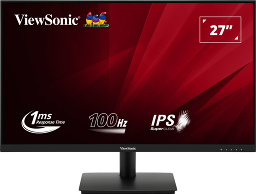 ViewSonic VA270-H 27” 100Hz Full HD Monitor with Fast 1ms Response Time Desktop Monitor ViewSonic