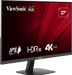 ViewSonic VA2708-4K-HD 27” 4K UHD Monitor with HDR 10 and Dual HDMI and DisplayPort Desktop Monitor ViewSonic