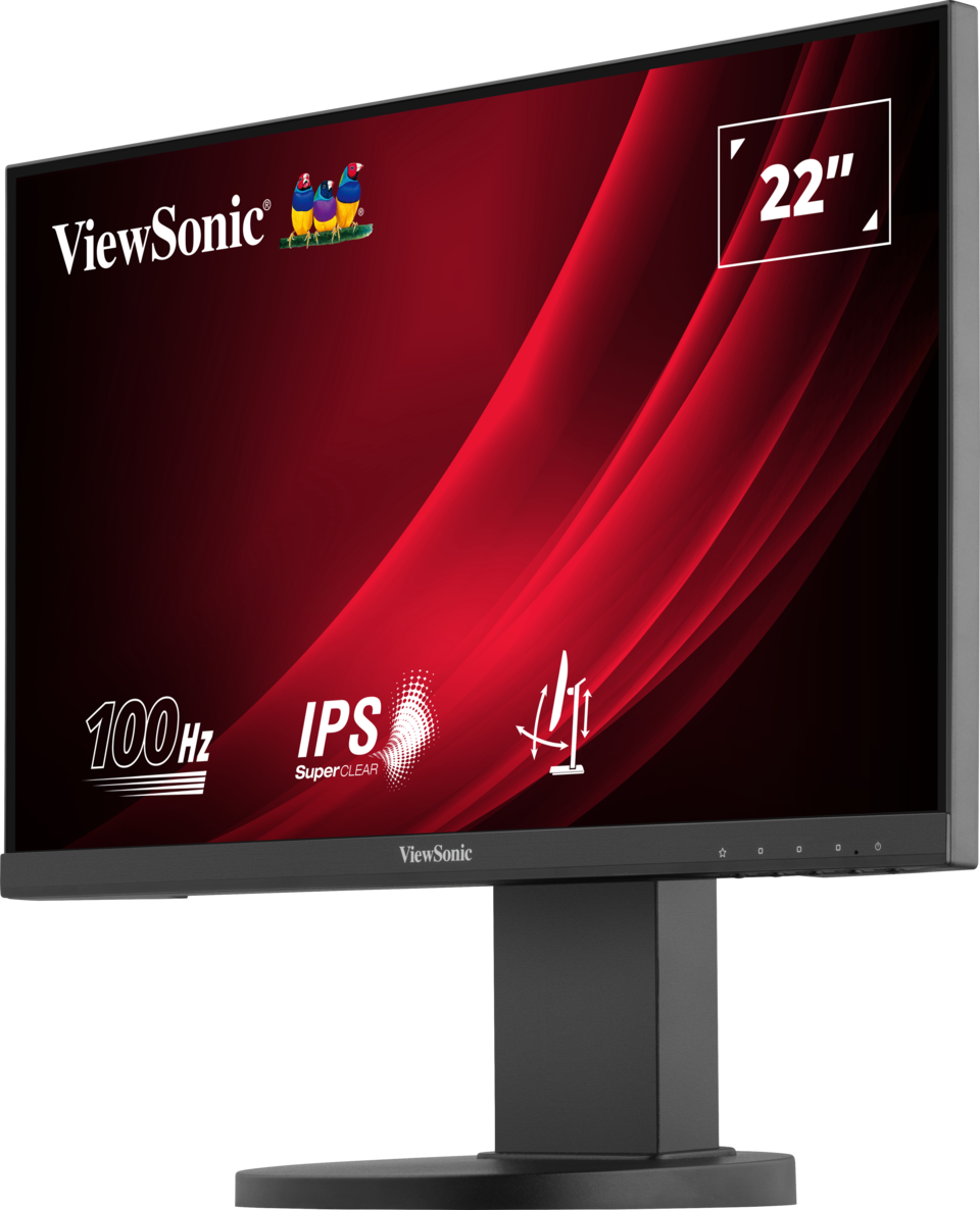 ViewSonic VG2208A-HD 22” Full HD 100Hz Ergonomic Monitor Desktop Monitor ViewSonic