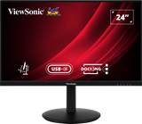 ViewSonic VG2409U-2 24” Full HD Ergonomic Docking Monitor with USB-C Hub