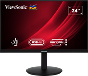ViewSonic VG2409U-2 24” Full HD Ergonomic Docking Monitor with USB-C Hub Desktop Monitor ViewSonic