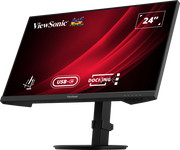 ViewSonic VG2409U-2 24” Full HD Ergonomic Docking Monitor with USB-C Hub Desktop Monitor ViewSonic