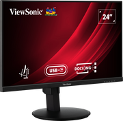 ViewSonic VG2409U-2 24” Full HD Ergonomic Docking Monitor with USB-C Hub Desktop Monitor ViewSonic