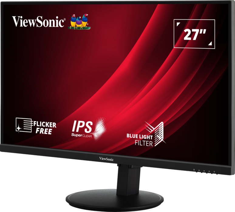ViewSonic VG2709-2K-MHD-2 27” QHD 100Hz Monitor with Dual Speakers Desktop Monitor ViewSonic