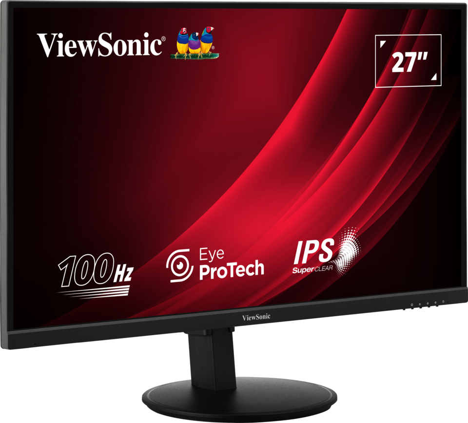 ViewSonic VG2709-2K-MHD-2 27” QHD 100Hz Monitor with Dual Speakers Desktop Monitor ViewSonic