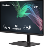 ViewSonic VP2776T-4K 27" 4K Thunderbolt™ 4 Monitor with 98% DCI-P3 and 100% sRGB Coverage Desktop Monitor ViewSonic