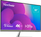 ViewSonic VX3276-4K-MHD-2 32” 60Hz 4K Frameless Entertainment Monitor Desktop Monitor ViewSonic