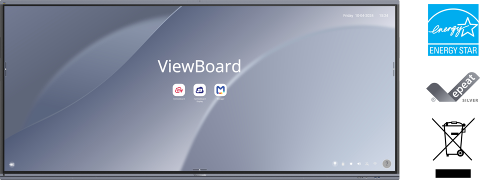 ViewSonic IFP105UW ViewBoard® 105" 5K Interactive Display Viewsonic Interactive Touchscreen Display ViewSonic