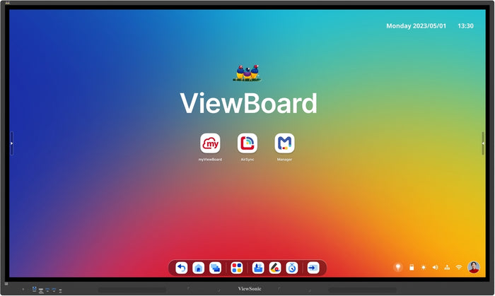 ViewSonic IFP7534 Enterprise Device Licensing Agreement (EDLA) Certified ViewBoard 75” 4K Interactive Display Interactive Touchscreen Display ViewSonic