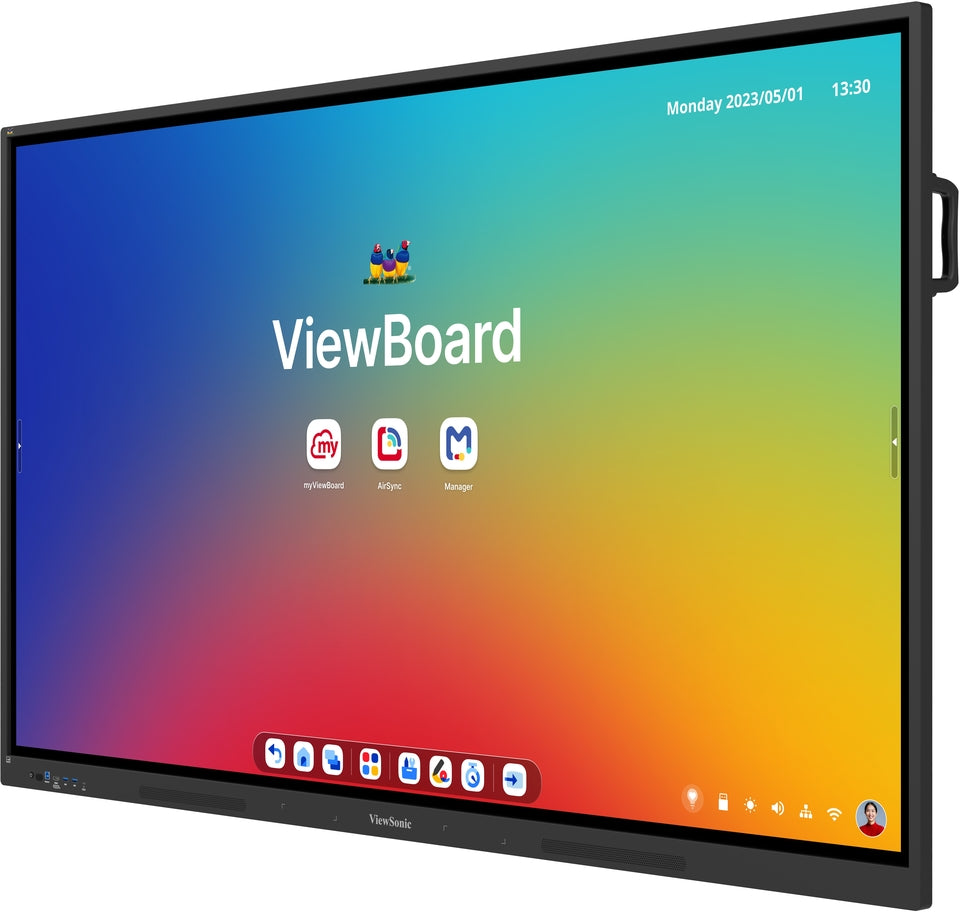 ViewSonic IFP7534 Enterprise Device Licensing Agreement (EDLA) Certified ViewBoard 75” 4K Interactive Display Interactive Touchscreen Display ViewSonic
