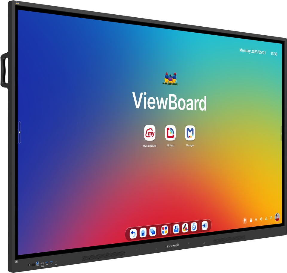 ViewSonic IFP7534 Enterprise Device Licensing Agreement (EDLA) Certified ViewBoard 75” 4K Interactive Display Interactive Touchscreen Display ViewSonic