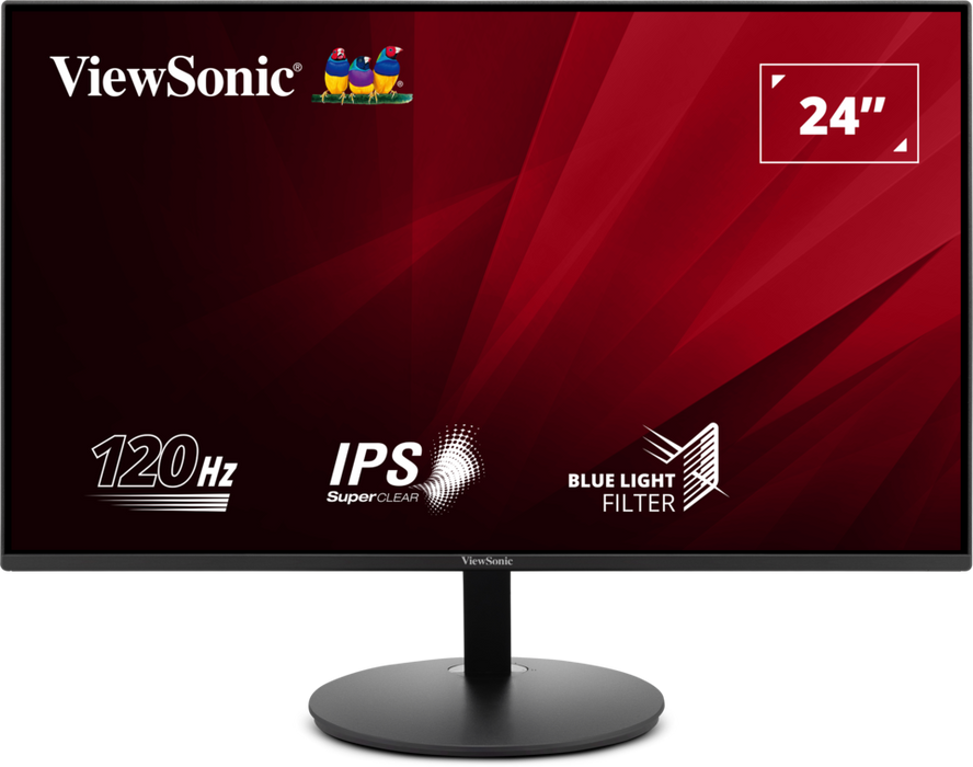 ViewSonic VA24E1-H 24” Full HD 120Hz Monitor with HDMI and VGA Desktop Monitor ViewSonic
