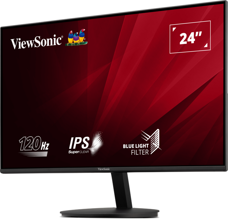 ViewSonic VA24E1-H 24” Full HD 120Hz Monitor with HDMI and VGA Desktop Monitor ViewSonic