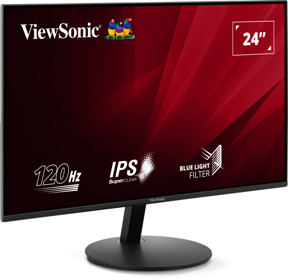 ViewSonic VA24E1-H 24” Full HD 120Hz Monitor with HDMI and VGA Desktop Monitor ViewSonic